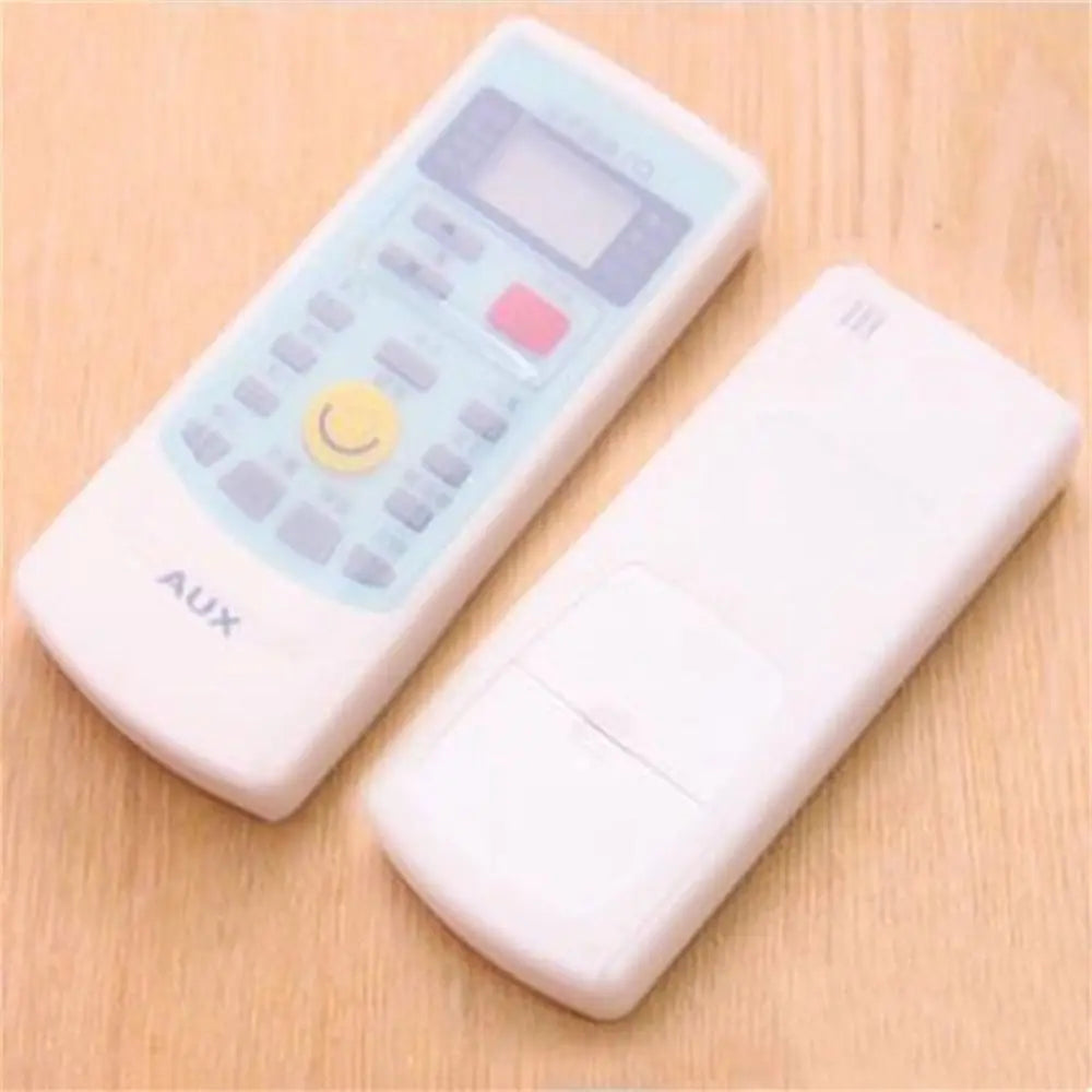 1PC Silicone TV Air Condition Remote Control Protective Case Transparent Waterproof Dust-proof Storage Bag