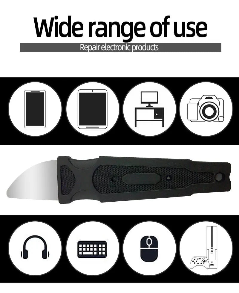 Ultra Thin Metal Smartphone Screen Knife Disassembly Tool, Tablet Computer Electrical Maintenance Anti-static Scraper