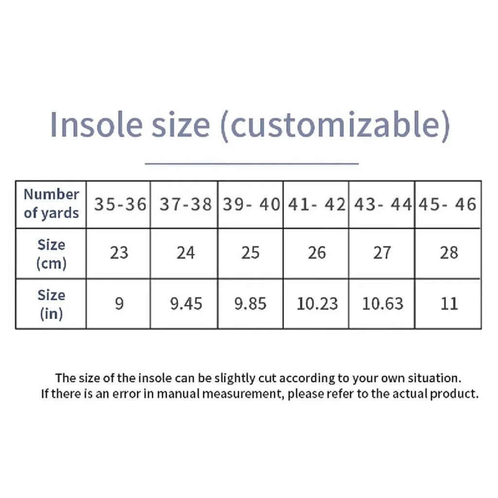 2Pcs Sports Shoes Insoles EVA Running Insole for Feet Shock Absorption Baskets Shoe Sole Arch Support Orthopedic Inserts