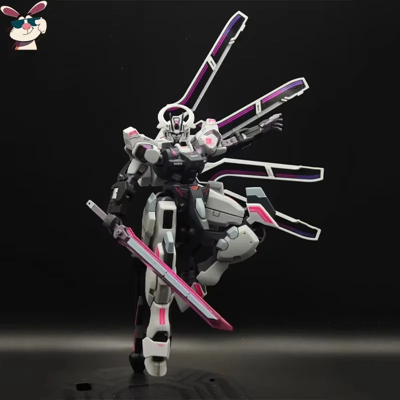 HG 1/144 Schwarzette The Witch From Mercurys Mech Assembly Model Kits Action Figures Desktop Ornament Doll Boys' Puzzle Toy Gift