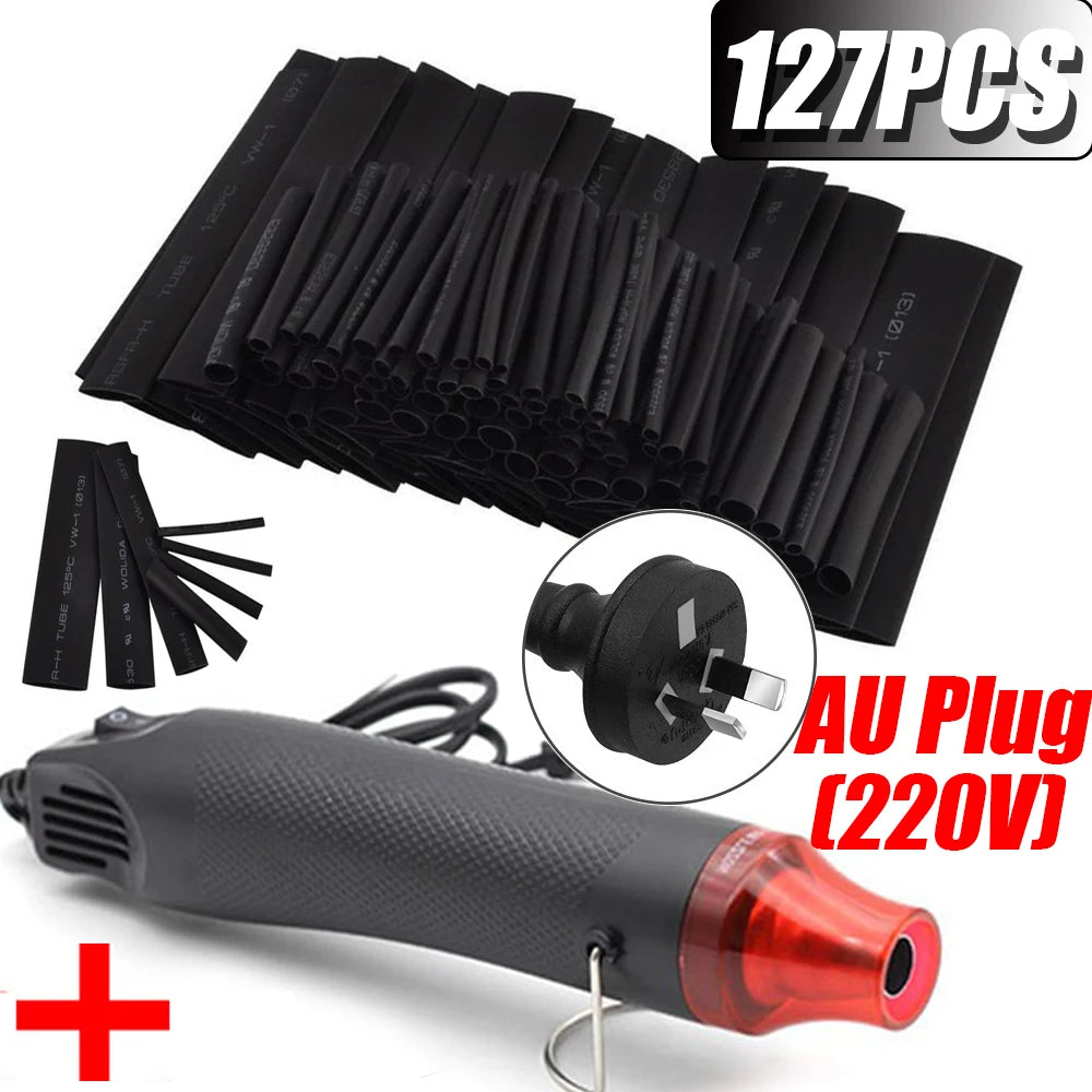 1060/530/127PCS Heat Shrink Tubing kit 2:1 Shrinkable Wire Shrinking Wrap Wire Connect Cover Cable Repair Protection