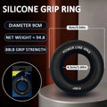 Silicone Hand Trainer Finger Gripper Ring Hand Power Gripper Ring Stress Relief Gym Home Workout Exercise Fitness Equipment