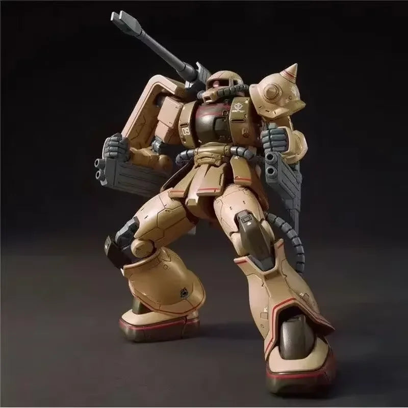 GTO Zaku Mass-Produced Char'S Custom Mobile Suit Mech Assembly Model Kits Action Figures Desktop Decoration Doll Boy Toy Gift