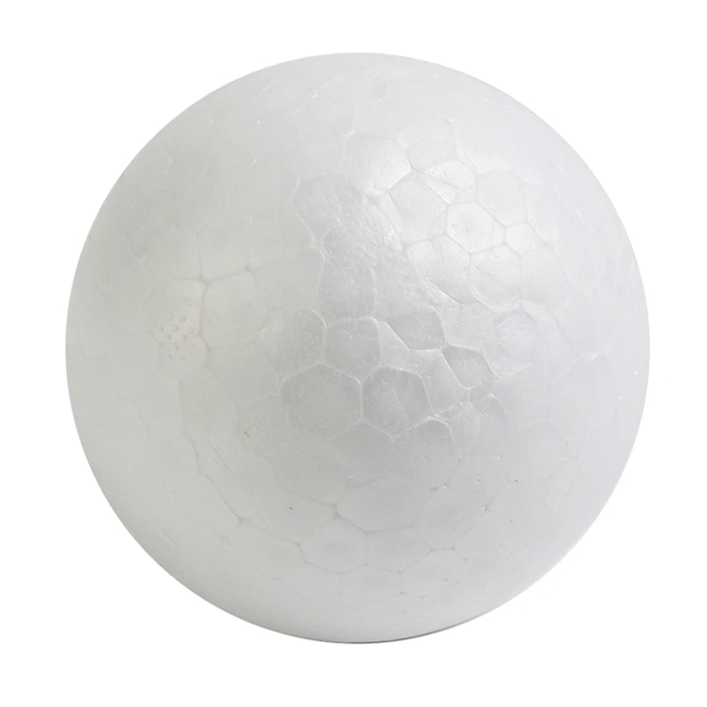 6-12cm Modelling Polystyrene Foam Balls White Craft Balls DIY Hand-painted Gifts Accessory Wedding Celebrations Event Supplies