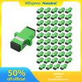 Natalink SC Fiber Optic Coupler  SC Female to SC Female APC Simplex Single Mode Fiber Optical Adapter Network Internet Connector