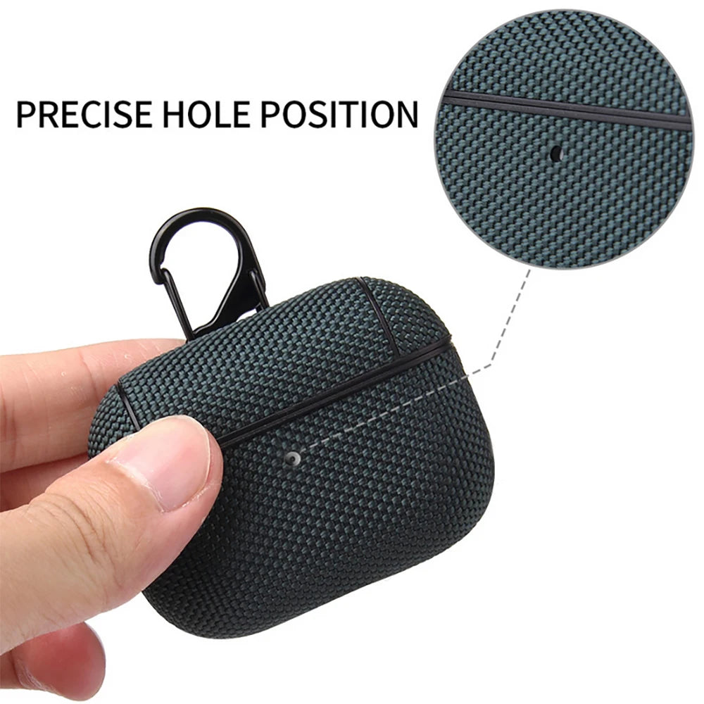 Case for AirPods Pro 2 Cover Wireless Earphone Case For AirPods 3 Textile Cloth Protective case AntiFingerprints For Airpods 2 1