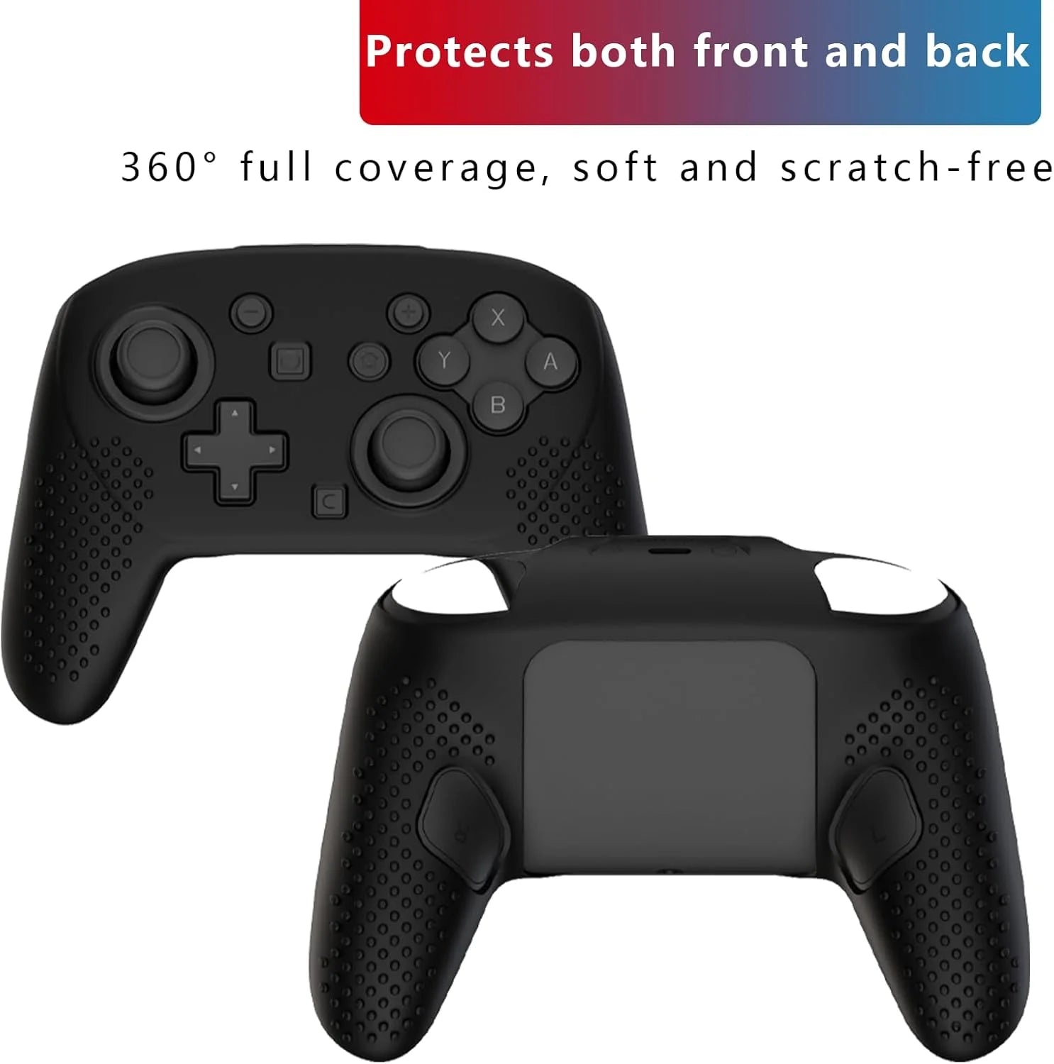 Silicone Case Cover For Nintendo Switch 2 Pro Controller Gamepad Soft Protective Shell Grip Cover Anti-Slip for NS2 Accessories