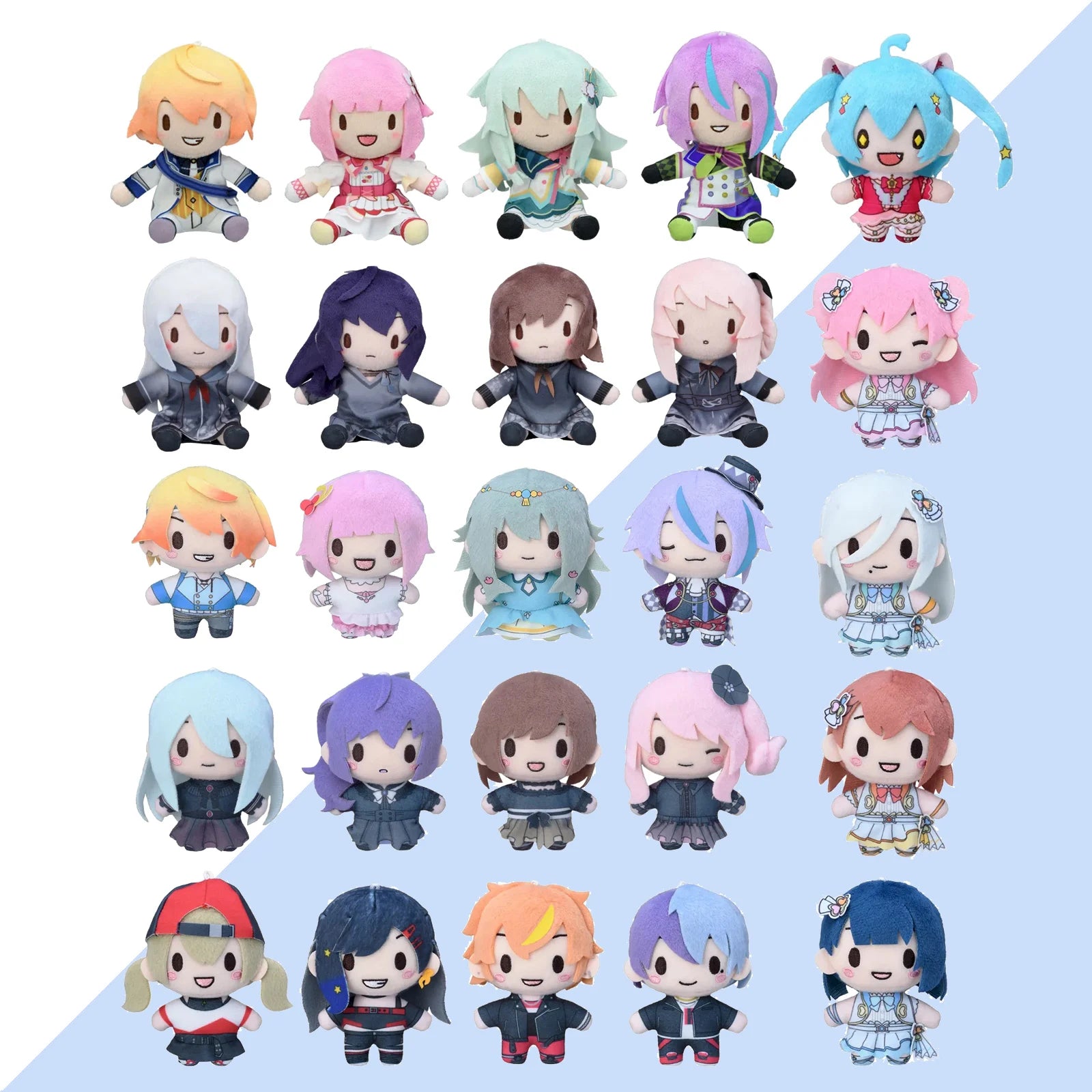 PJSK Game Project Sekai Colorful Stage Genuine Tsukasa Rui Nene Emu Toya Akito An Kohane 25 Nightcore WS VBS Plush Keychain