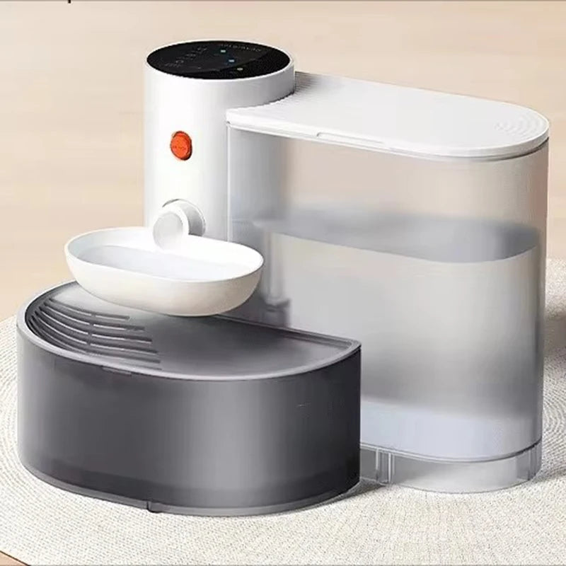 Dispenser Cat Water Fountain Moving Water Unplugged Automatic Water Feeder Pet Dog Drinker Pet Feeder Cat Fountain