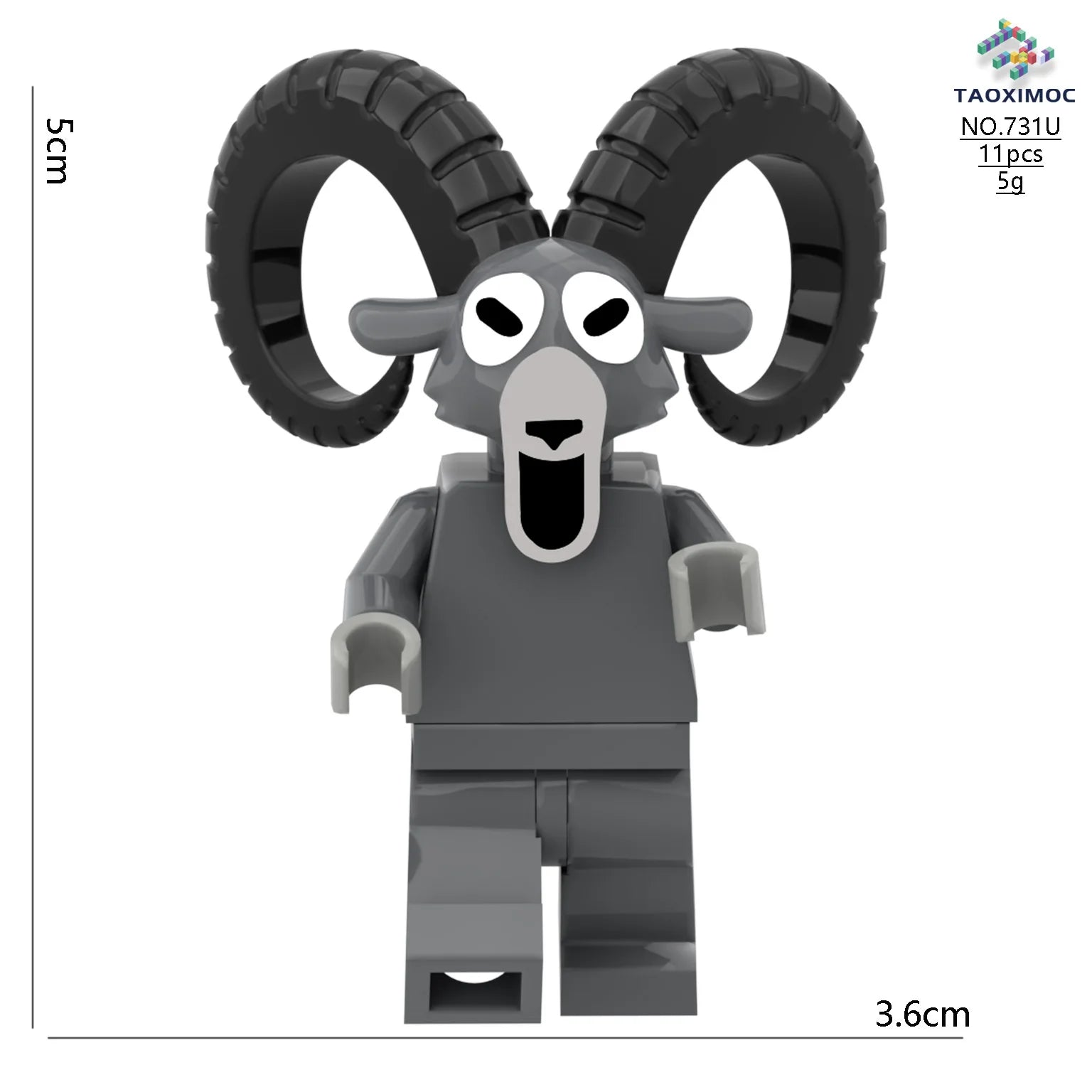99 Nights in the Forest Toy Owl Goat Deer Monster Building Block Set Model Assembly Building Blocks Halloween Decoration Gift