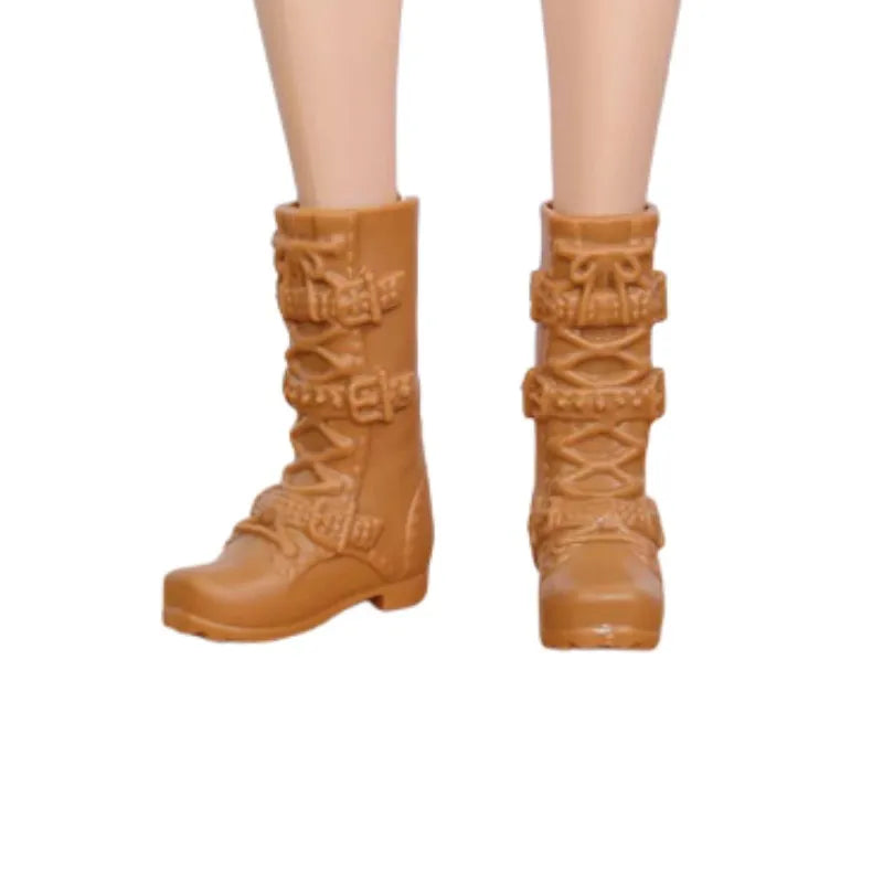 Original 1/6 Doll Shoes Boots Sandals Girl DIY Dressing Doll Toys Doll Decors For FR Super Model Barby Dolls Colorful Doll Shoes