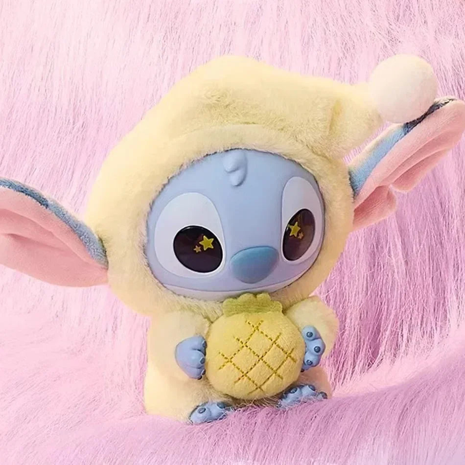 NEW Stitch Eat Something Before Sleep Series Blind Box Plush Dolls Pendant Cute Doll Ornament Mystery Box Surprise Toys Gifts