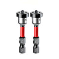 1/3/5pcs Setter Magnetic Positioning Screwdriver PH2 Bits 1/4" Hex Shank Bit Plasterboard Screws Locating Batch Head Tools