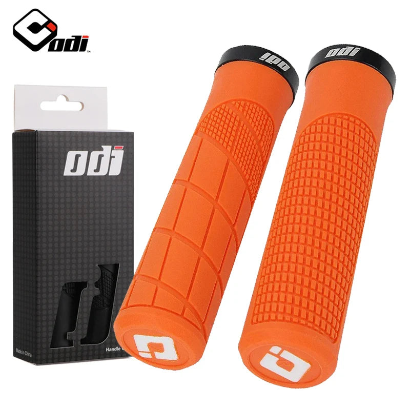 ODI Bicycle Grips MTB Lock-on Shockproof Bike Handlebar Cover Anti-Slip Mountain Bike Folding Balance BMX DH Cycling Accessories