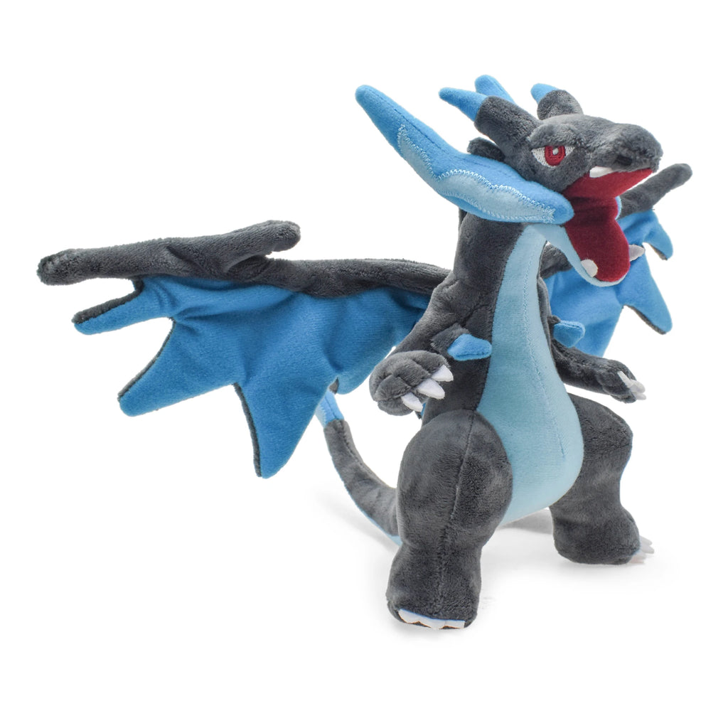 Mega Charizard X Plush Toys Mega Charizard Evolution Doll Soft Stuffed Animals Toys Gifts for Children 9 Inch