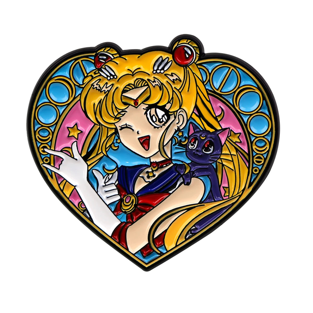 Manga Enamel Pin Anime Characters Badges on Backpack Brooches for Women Men Lapel Pins Cosplay Accessories Toys Gifts