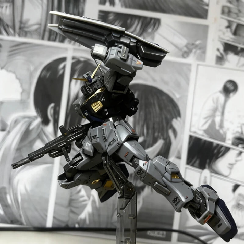 New HG 1/144 RX-178 MK-II 21st Century Real Color Scheme Assembly Model Kit Action Figures Decoration Toy Gift for Collectors