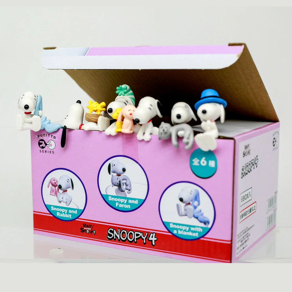 Snoppy Woodstock Figure Charlie Brown Spike Dog Model Blind Box Children Cup Rim Toy