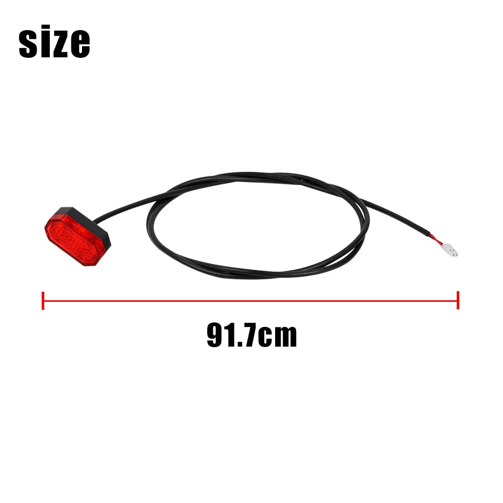 For Electric Scooter Mudguard Set 4 Screw Fender Applicable Accessories Rear Fender Four-hole Scooter With Rear Tail Light