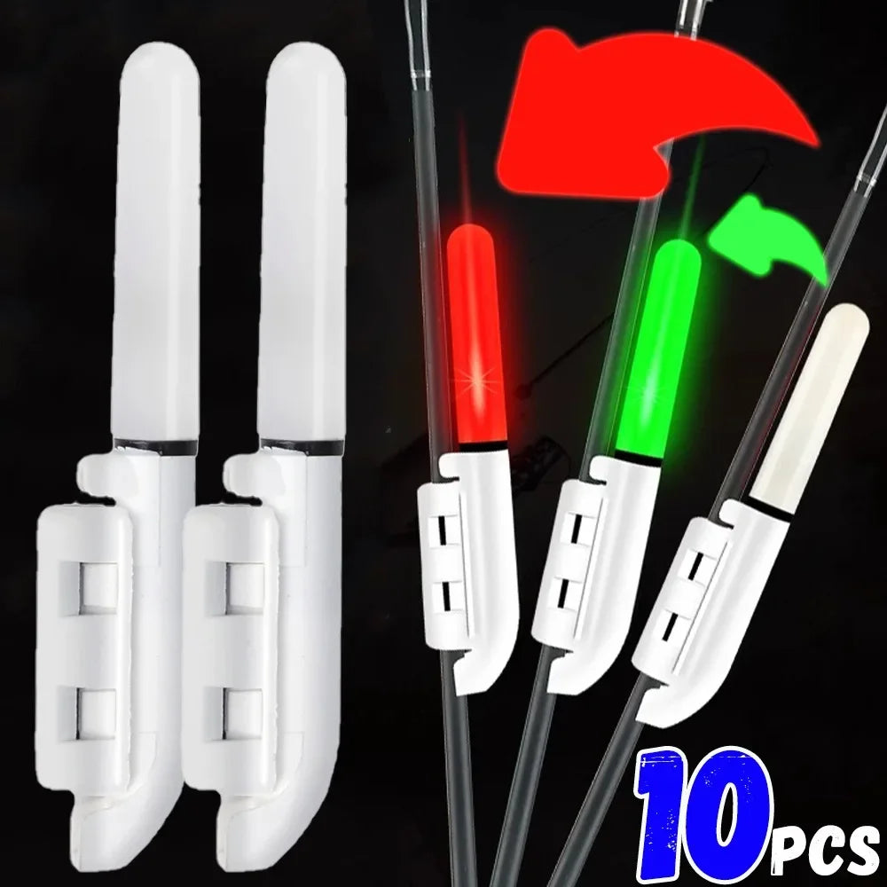 LED Removable Waterproof Fishing Electronic Rod Luminous Light with CR425 Battery Float Tackle Night Rock Fishing Accessorie