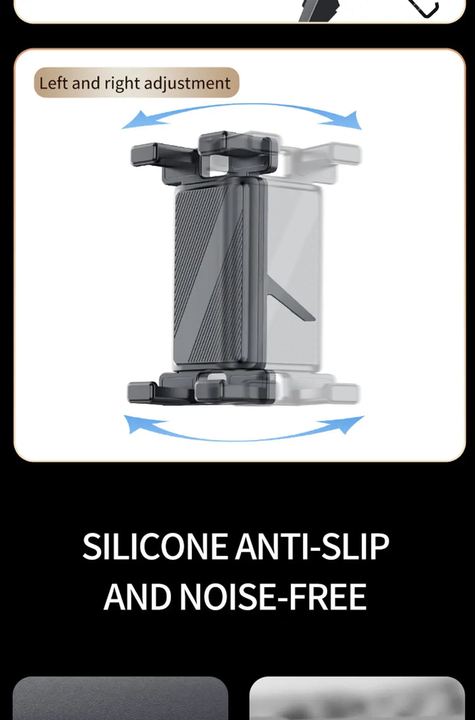 BLALION Car Air Conditioning Port Air Vents Tablet Holder 7-12.9 Inch Folding Screen Cell Phone Holder Universal Car Bracket
