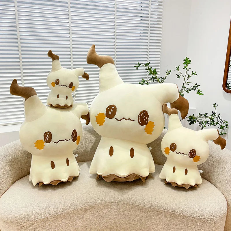35/55/75cm Pokemon Mimikyu Cute Cartoon Plush Toy Doll Soft Pillow Sofa Cushion Kawaii Room Decor Sleeping Companion Doll Gifts