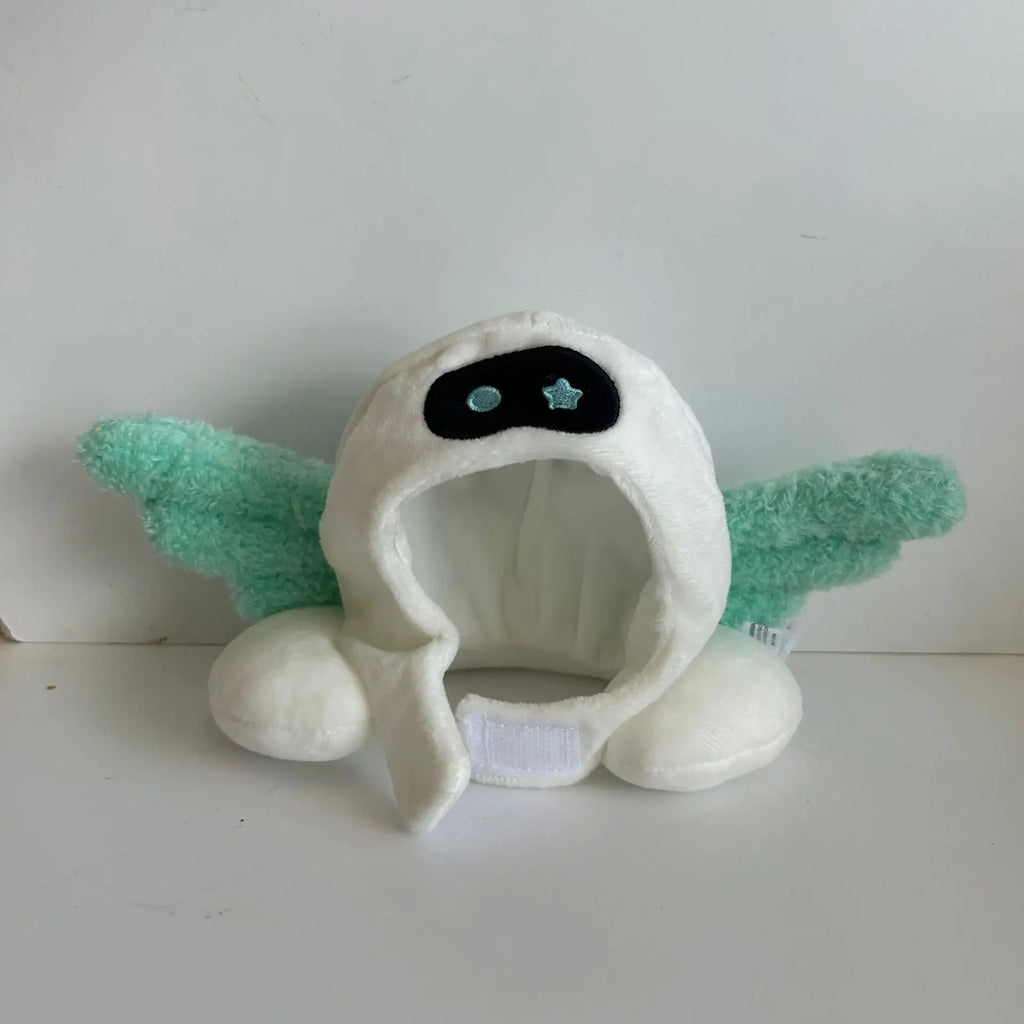 Korea Wootteo Plush Toy Kawaii Stuffed Doll for Backpack Pendant Wave New JIN Design Astronaut Wings Keychain Fans Support Gift