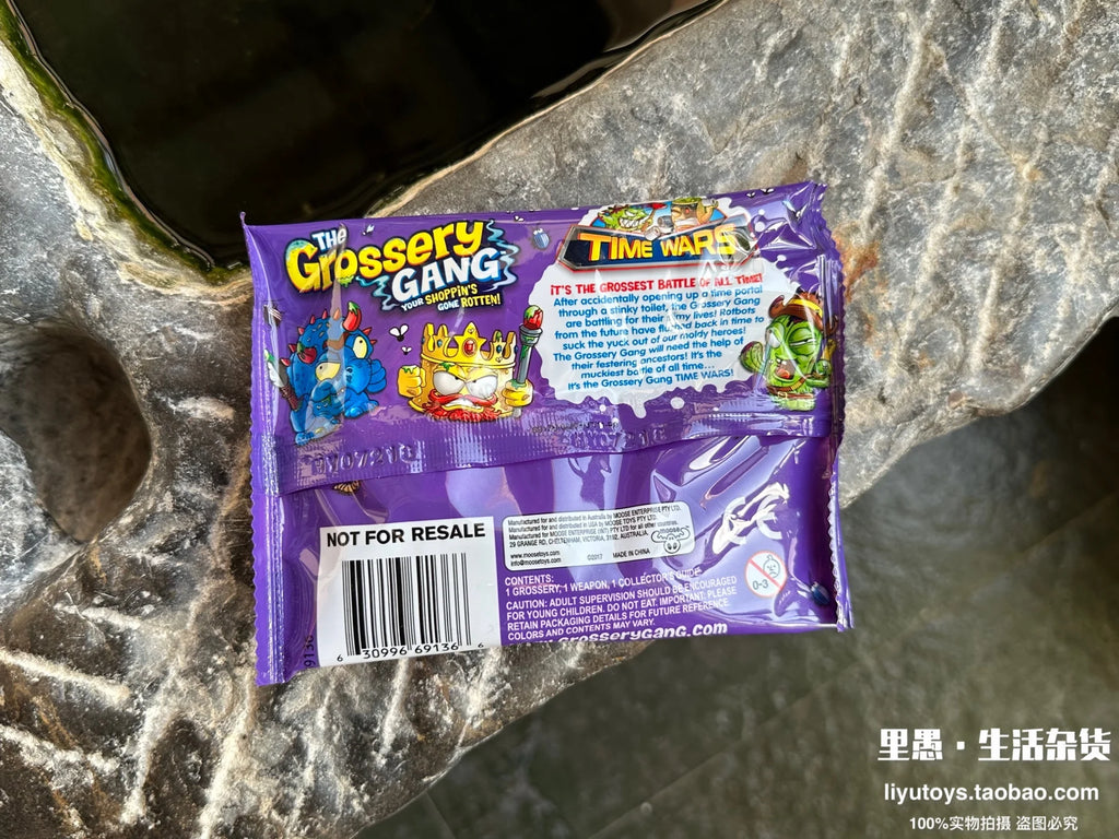 Genuine Capsule Toy Exported European American Grosserys Gangs Rubbish Bug Bin Series Figurines Collectible Box Broken Blind Box
