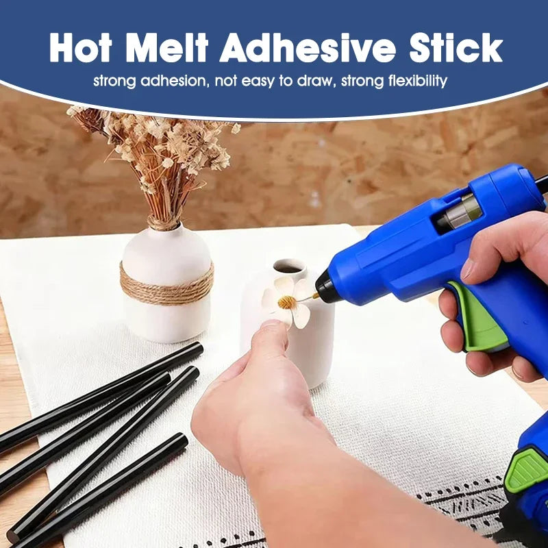 10/20/50pcs Black Hot Melt Glue Car Dent Repair Adhesive Sticks Home DIY Tools for Hot Melt Glue Craft Album Repair Glue Stick