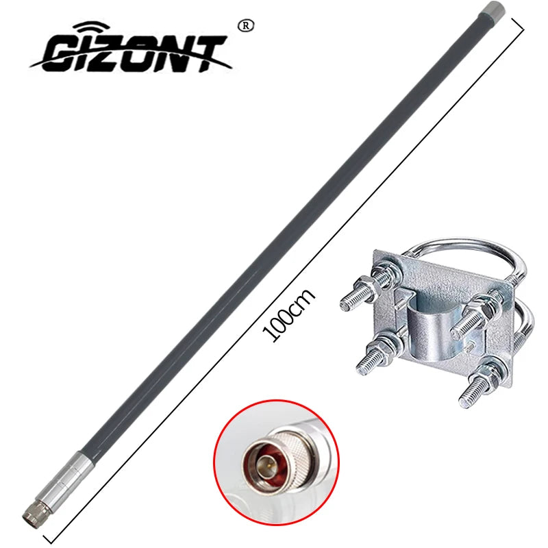 868MHz Fiberglass Antenna Outdoor OMNI Antenna 868 MHz Helium Bobcat Miner  Hotspot Antennas for Meshtastic Lorawan Long Range N