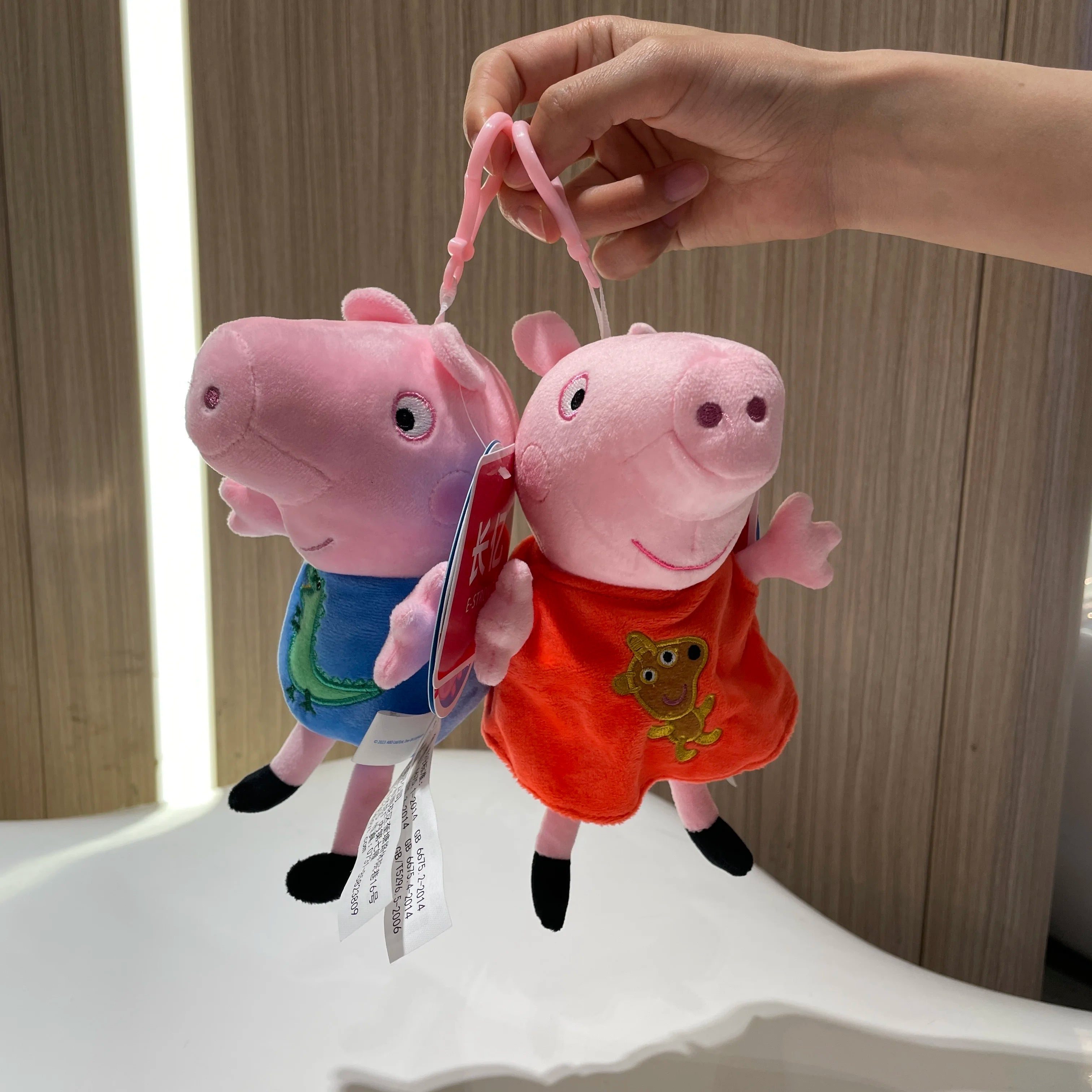 Genuine Peppa Pig Evie 12-19cm Evy Peppa George dinosaur Bear daddy mammy Boys Girls Birthday Gift Toys Christmas Doll Hot sale