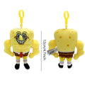 Anime Spongebob Squarepants Patrick Star Squidward Eugene H. Krabs Gary Stuffed Plush Toy Pendant Keychain Birthday Gift For Kid