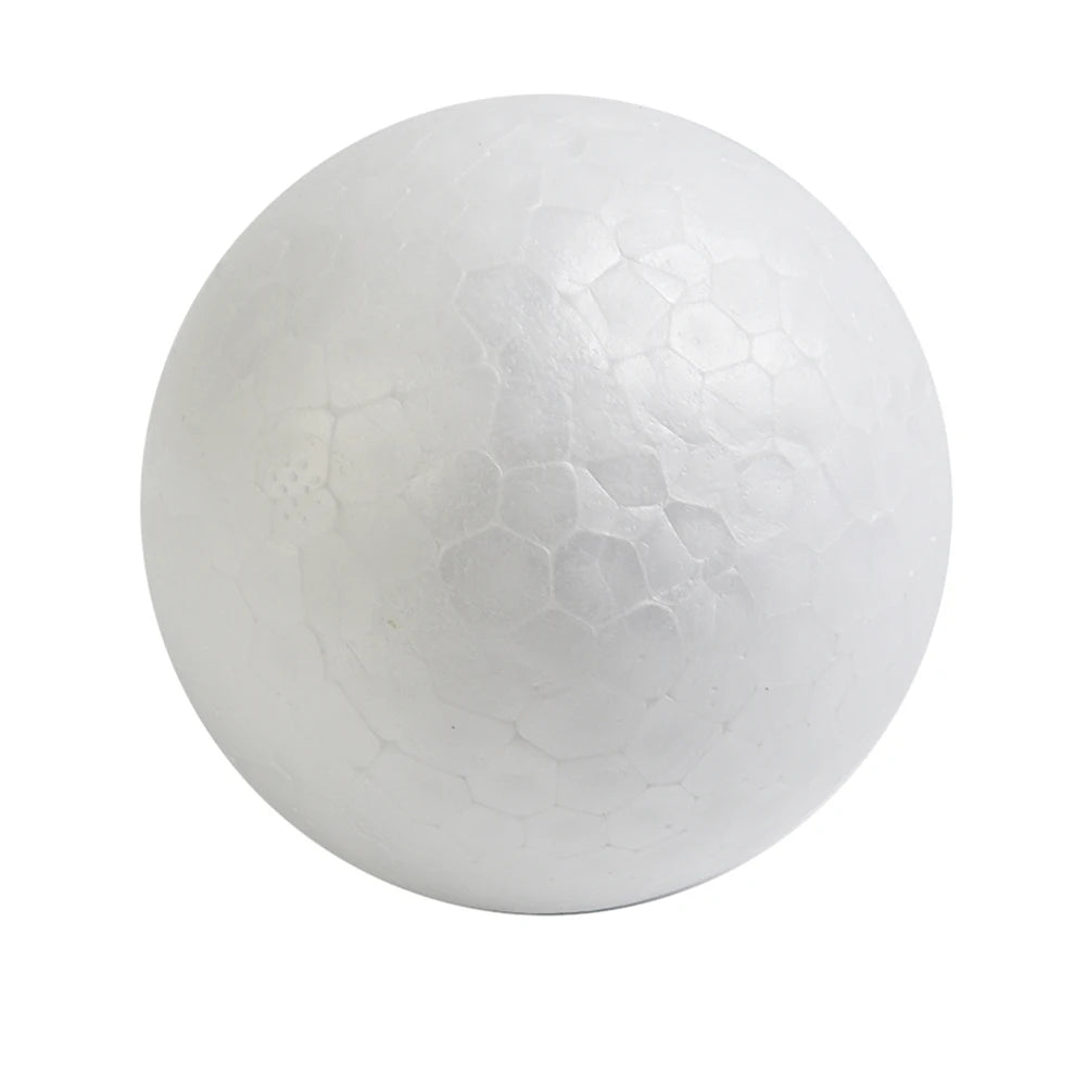6-12cm Modelling Polystyrene Foam Balls White Craft Balls DIY Hand-painted Gifts Accessory Wedding Celebrations Event Supplies