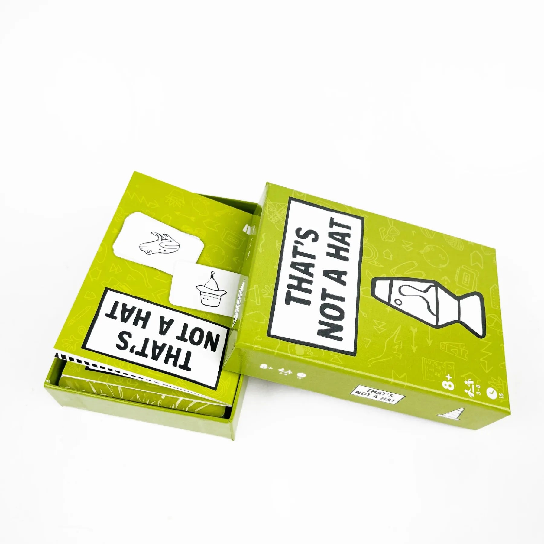 That’s Not A Hat Party Game Set Memory Tabletop Game 3-8 Players Cards for Family Gatherings Interactive Fun Gift