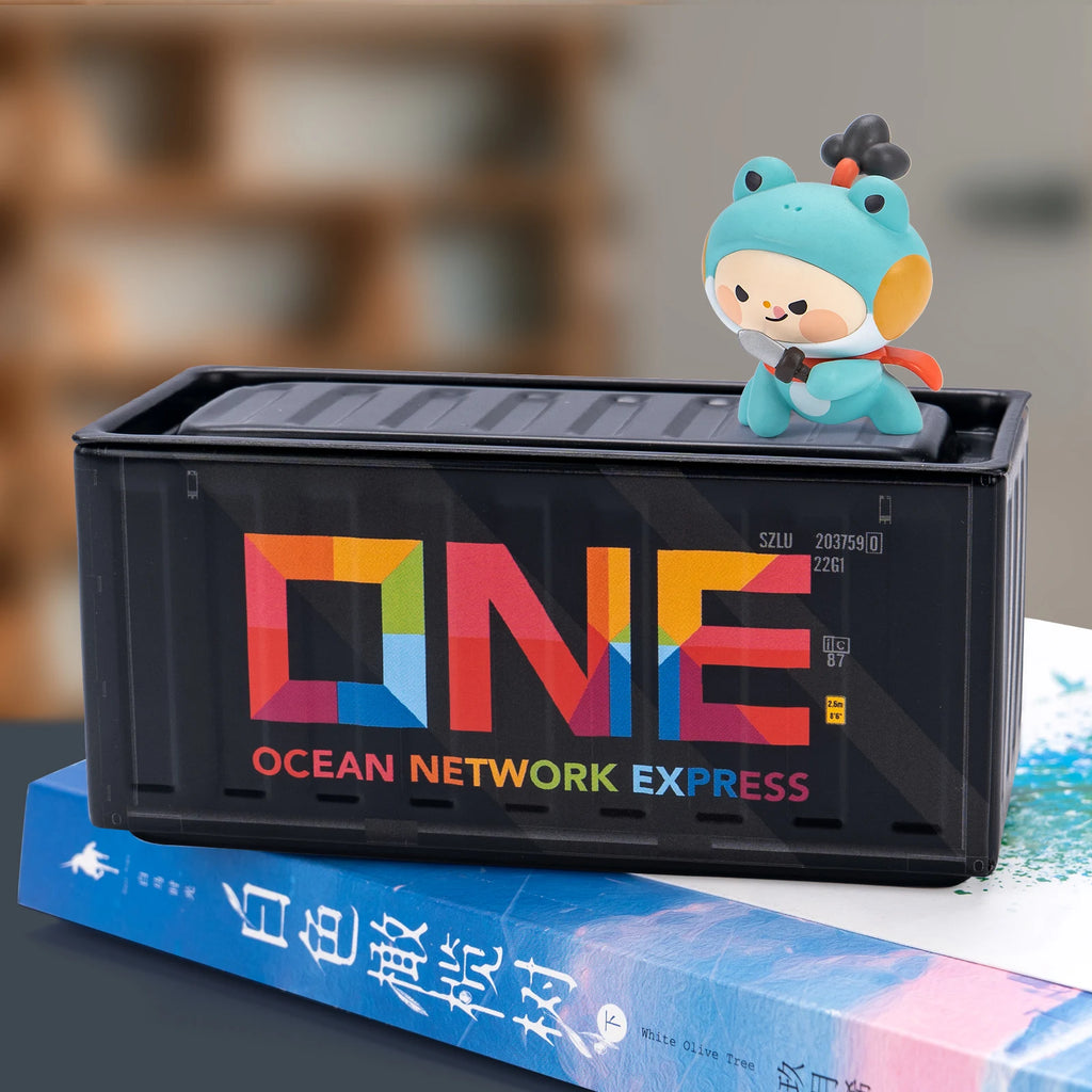 Miniature Storage Display Box Desktop Mini Container Model Mini Iron Storage Box Creative Decoration Collect Small Items Gifts