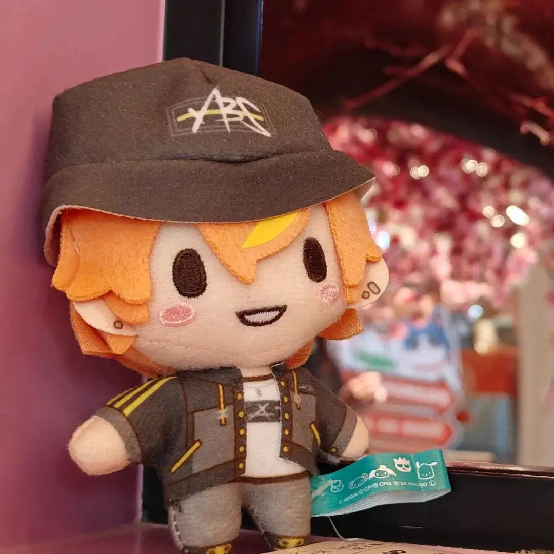 10cm Pjsk Plush Toy Keychain Project Sekai Shinonome Akito Stuffed Plush Doll Aoyagi Toya Pendant Backpack Bag Decor Gift