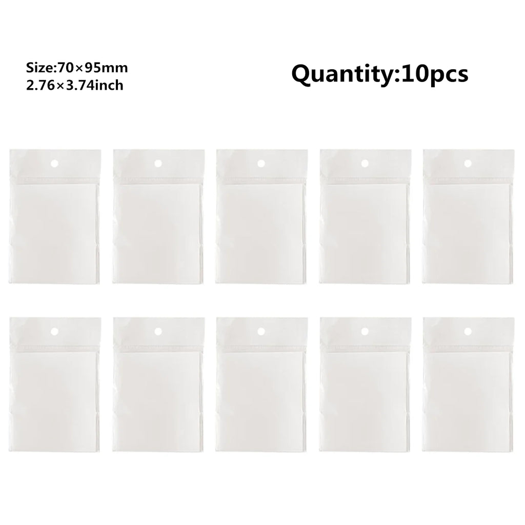 50 Sheets Transparent Sticky Note Pads Waterproof Self-Adhesive Memo Notepad School Office Supplies Stationery