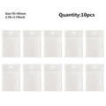 50 Sheets Transparent Sticky Note Pads Waterproof Self-Adhesive Memo Notepad School Office Supplies Stationery