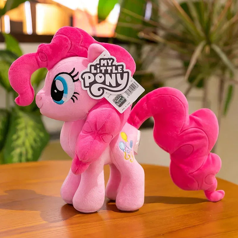 30Cm Genuine My Little Pony Plush Toy Kawaii Friendship Is Magic Plushies Doll Rarity Sofa Pillow Cartoon Rainbow Dash Kids Gift