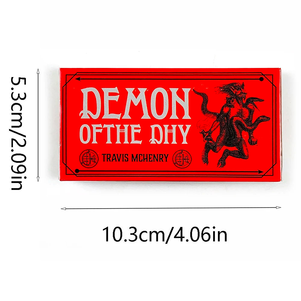 1pc Demon Of The Day Cards A 40pcs Deck English Divination Edition Deck Board Game Oracle Cards Meditation & Party Games