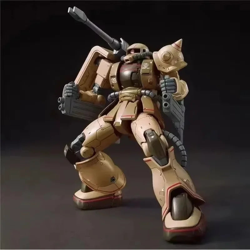 GTO Zaku Mass-Produced Char'S Custom Mobile Suit Mech Assembly Model Kits Action Figures Desktop Decoration Doll Boy Toy Gift
