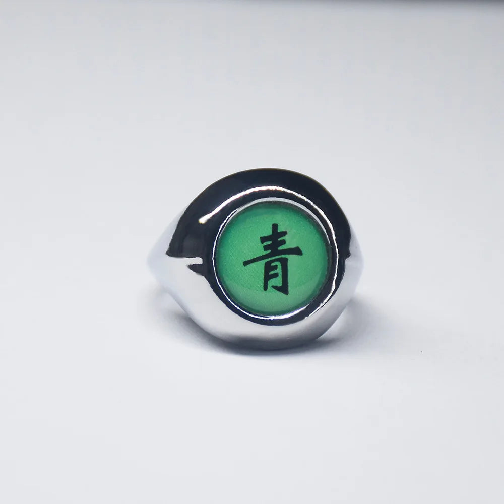 Anime Cosplay Ring Set Akatsuki Itachi Ring For Women Men Metal Finger Jewelry Accessories Cool Best Friend Child Gift