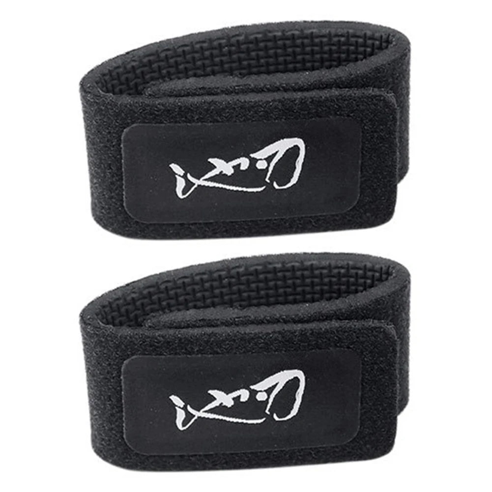 Fishing rod elastic protection rod cap special rod strap fishing rod strap set water droplet wheel winding rod strap fishing gea