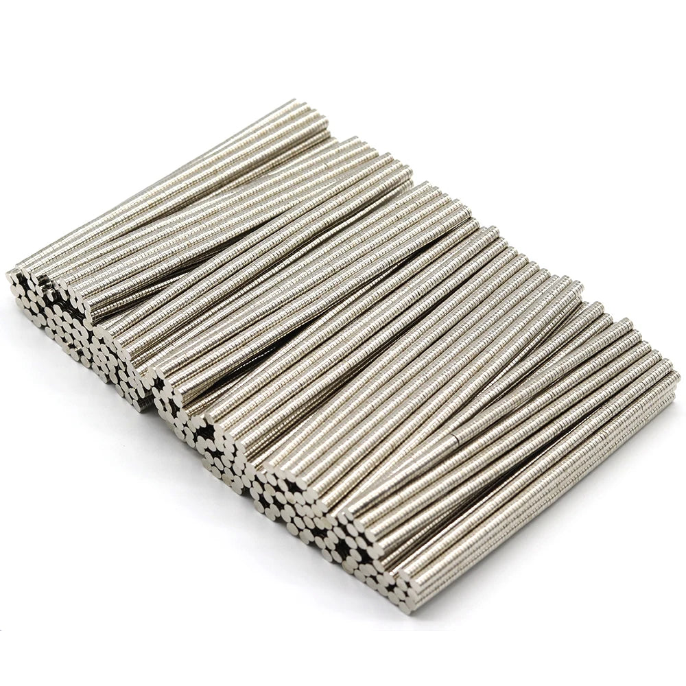 3x1mm Round Super Strong Neodymium Magnet N35 Powerful Magnetic NdfeB Permanent Refrigerator Magnet imanes DIY