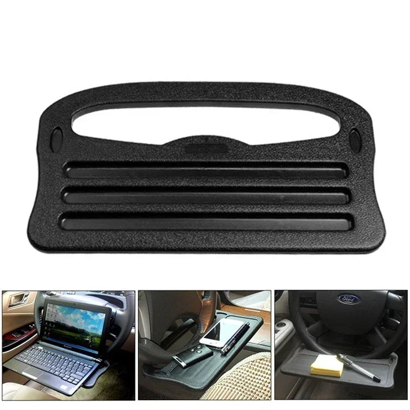 Portable Car Laptop Computer Desk Mount Stand Foldable Steering Wheel Dining Table Bracket Drink Food Coffee Tray Board Amagi