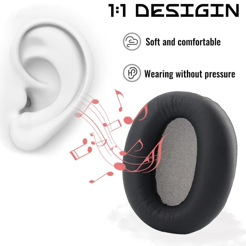 Ear Pads Headphone For Edifier W820NB Earpads Headphone Cushion Cover Replacement Head Band Earmuff Repair