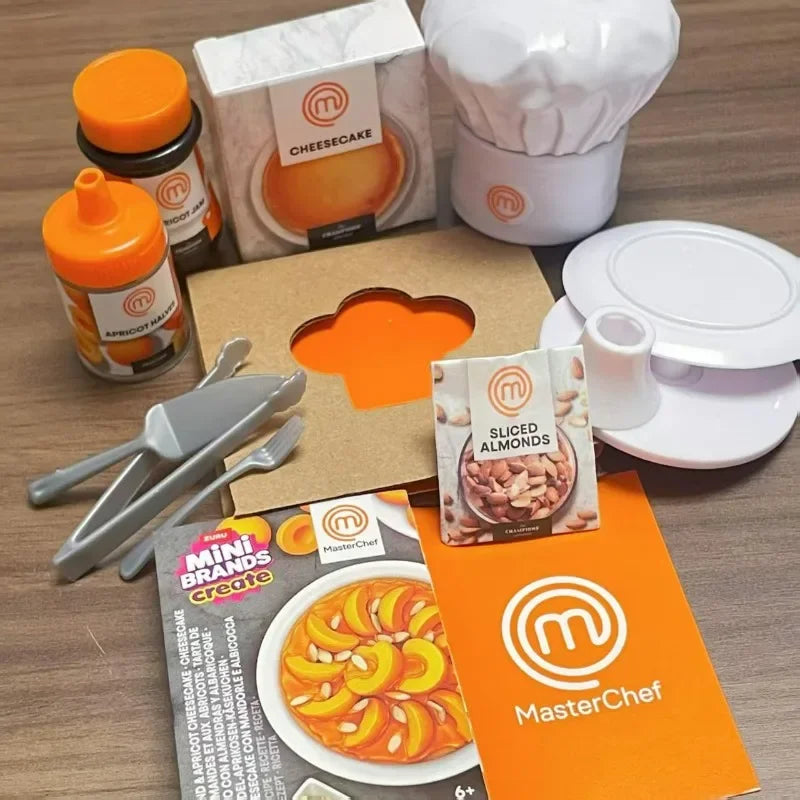 Mini Brands Capsule Toys Surprise Ball Mini Create Masterchef Blind Box Mini Figure Accessories Collectible Toys Kids Gifts
