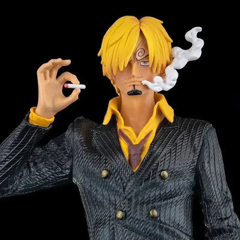 One Piece Vinsmoke Sanji Boy New Personality Cartoon Anime Character Peripheral Collection Figure Ornaments Children's Gifts