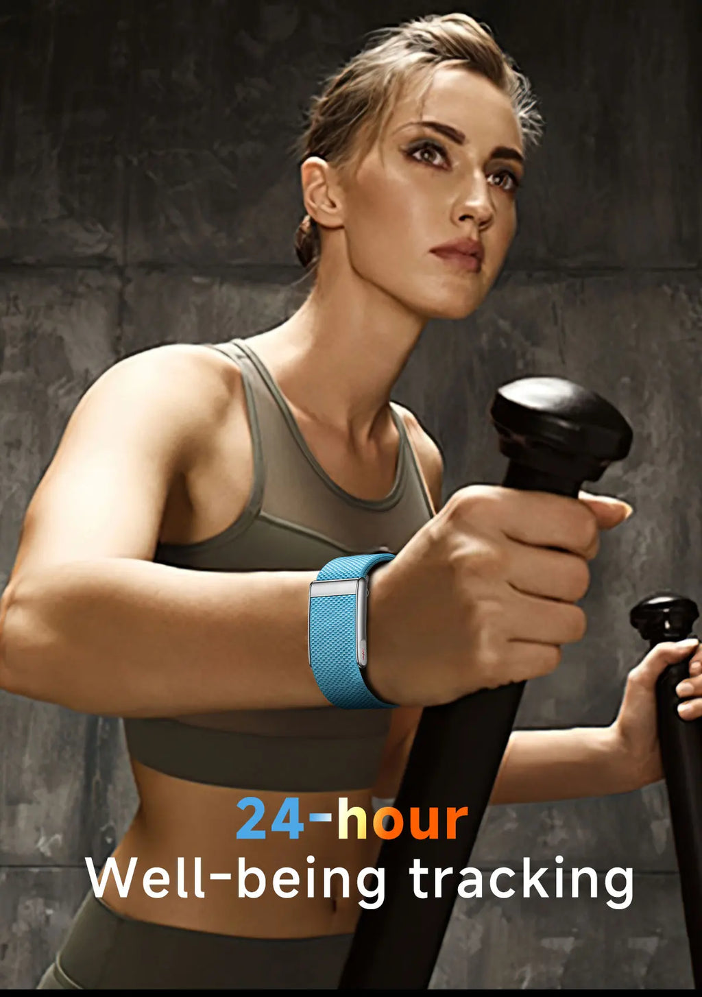 VWAR Loop Life Fitness Tracker ECG+PPG SpO2 Sport Smart Bracelet Heart Rate Blood Pressure Monitor Pedometer Smartwatch Band