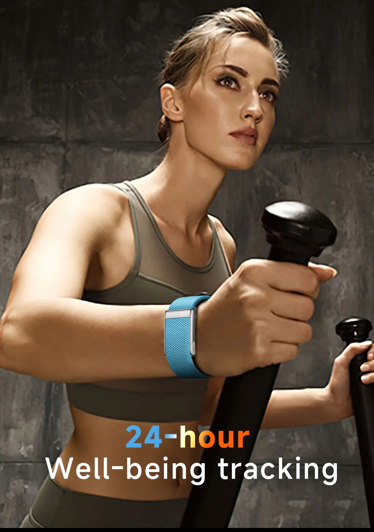 VWAR Loop Life Fitness Tracker ECG+PPG SpO2 Sport Smart Bracelet Heart Rate Blood Pressure Monitor Pedometer Smartwatch Band